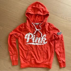 Victoria’s Secret PINK quarter/half zip hoodie sweatshirt